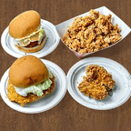 Best Beef Burger + Fish Burger + Popcorn Chicken + Spicy Wing (2) Soda (2) 牛肉堡+鳕鱼堡+鸡米花+辣翅+2汽水 in Queens, NY