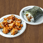 Best Rice Ball + Chicken Enciladas + Soda 饭团+辣子鸡+汽水 in Queens, NY